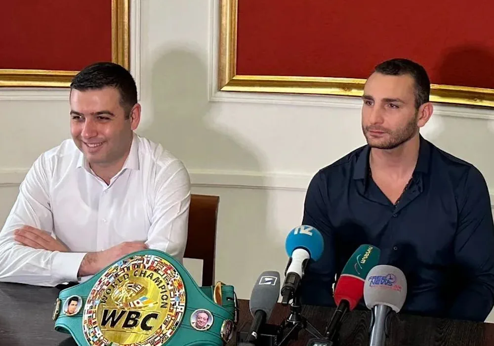 Ноэль Микаелян хочет провести защиту титула WBC в Армении