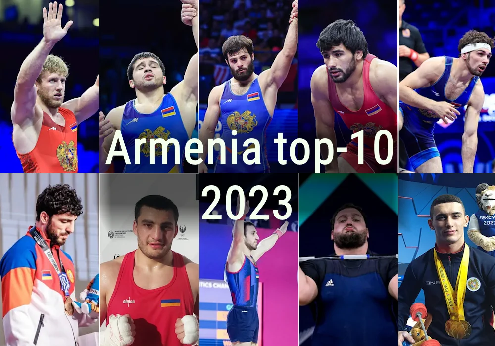 Известны 10 лучших спортсменов Армении 2023 года