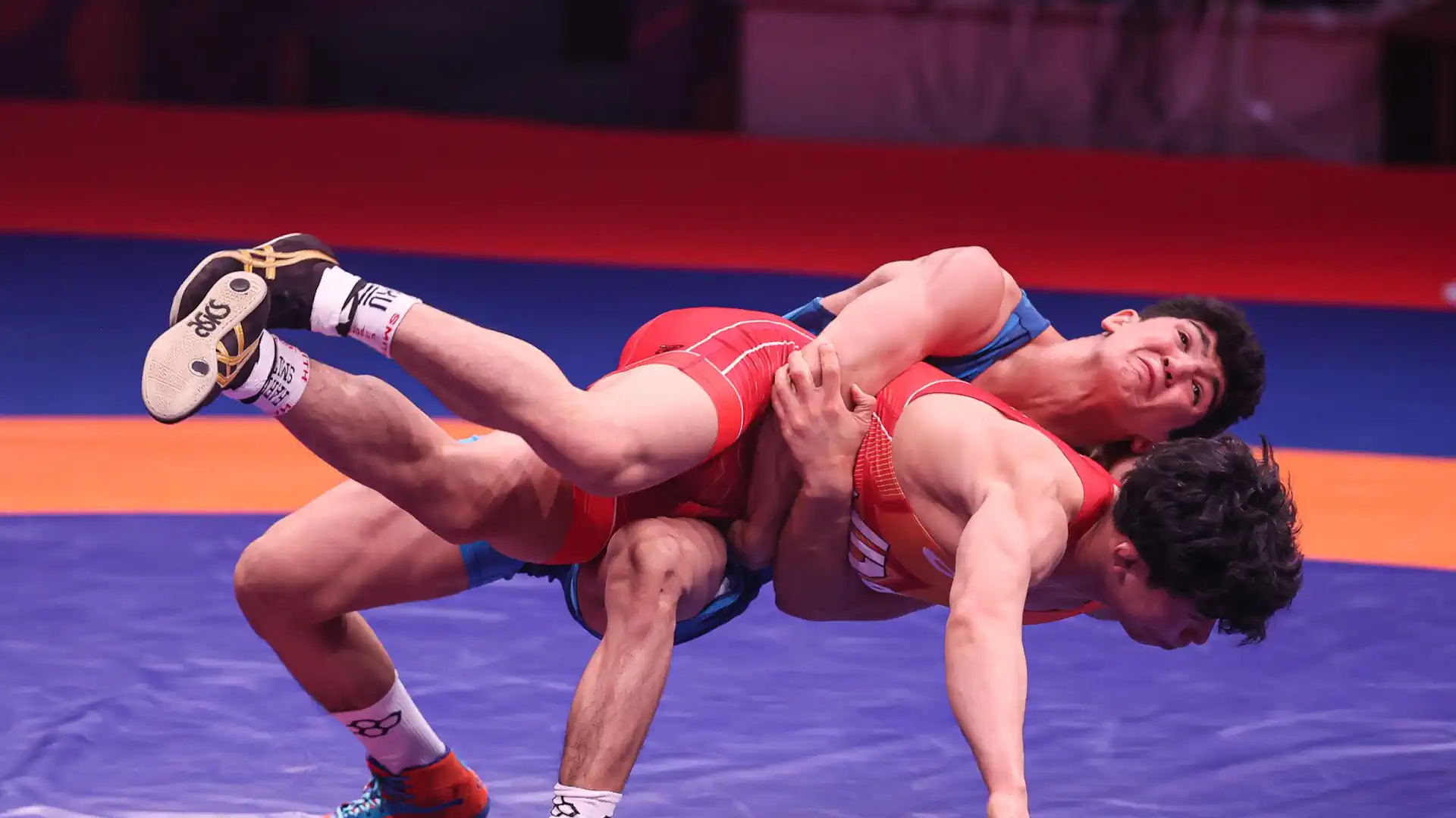 All Olympic quotas for Greco-Roman wrestling at the Asian qualification