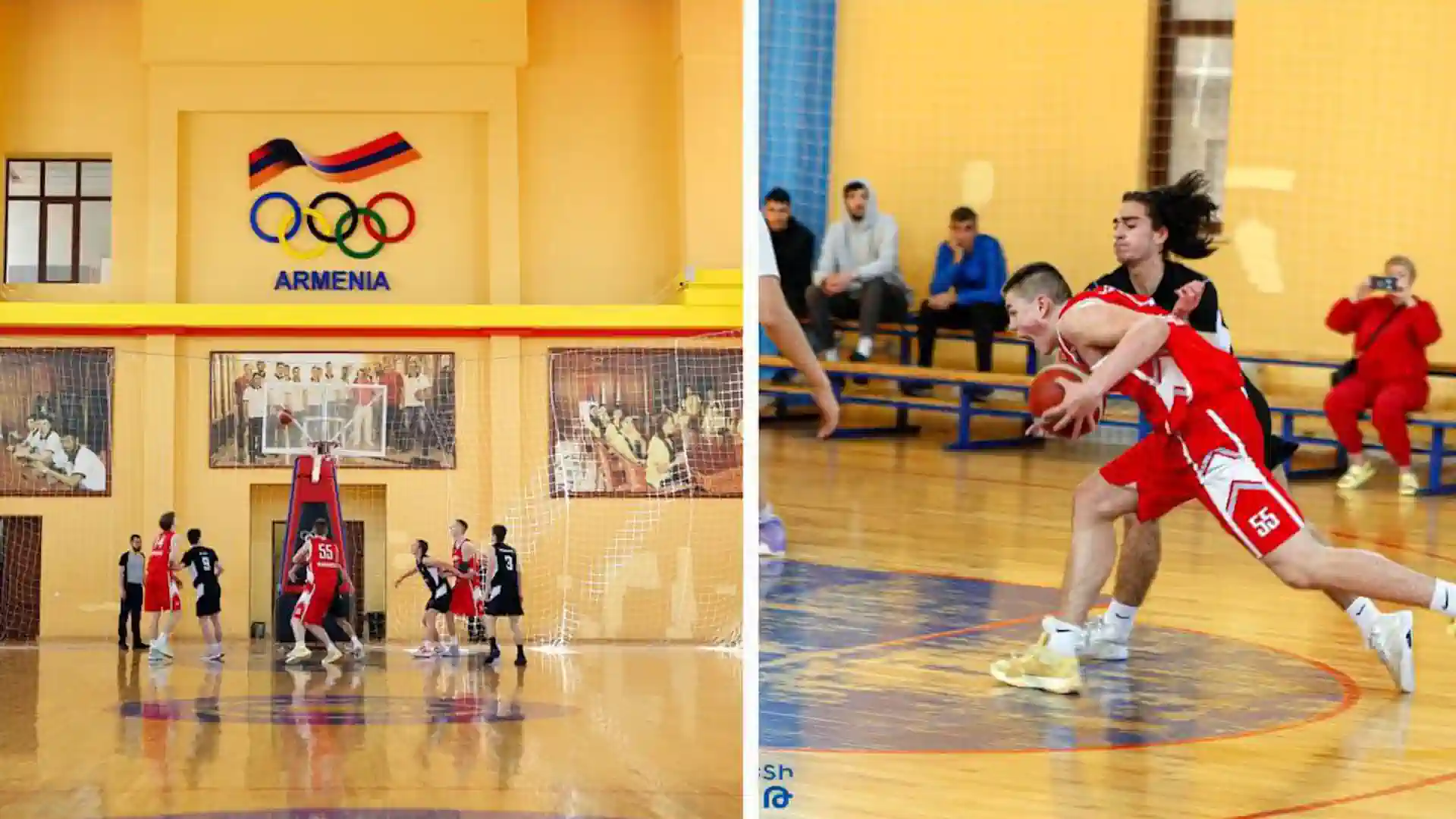 Basketball teams from four countries participate in the tournament in Yerevan