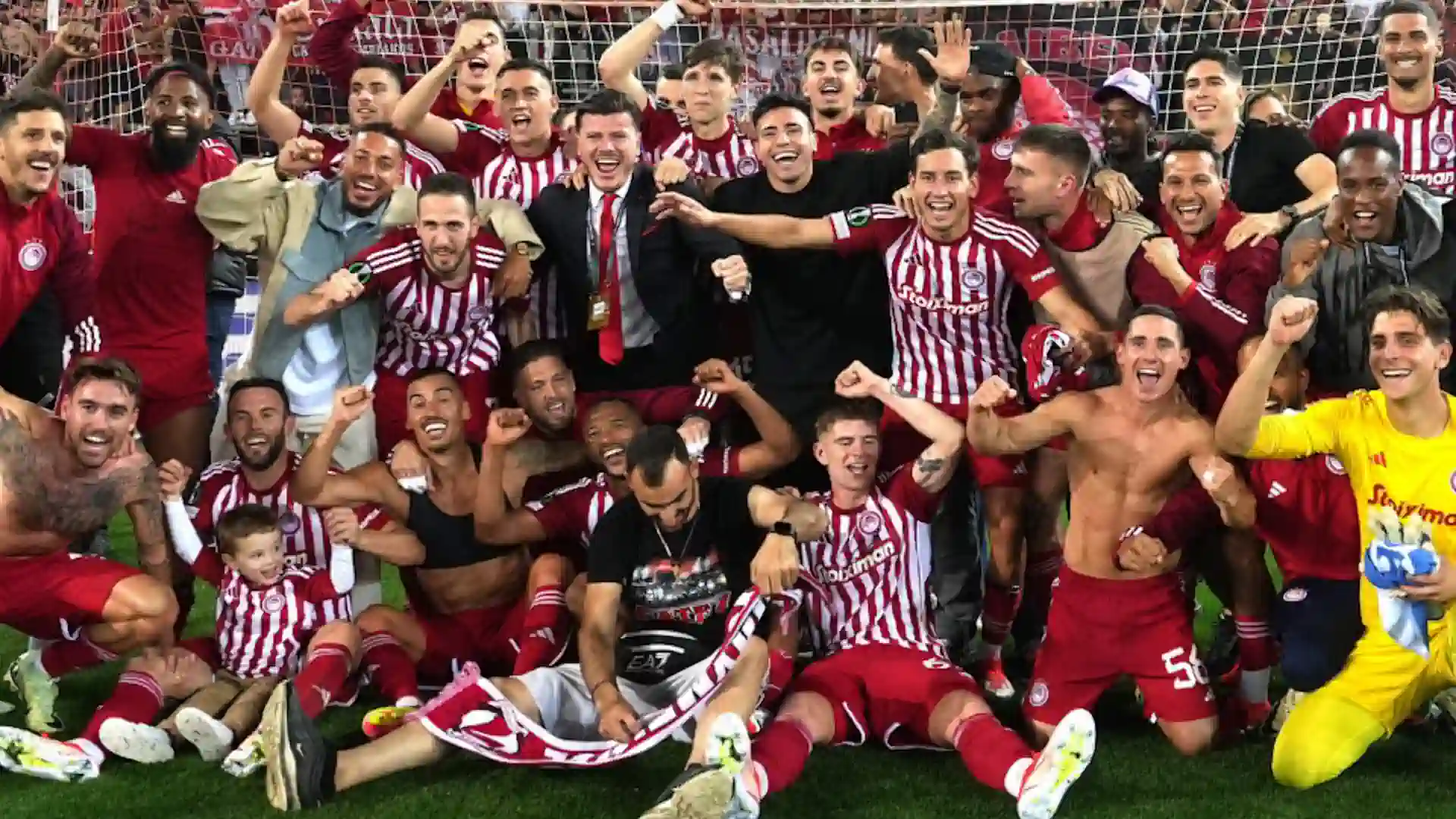 Olympiacos will play in the European Cup final for the first time in history