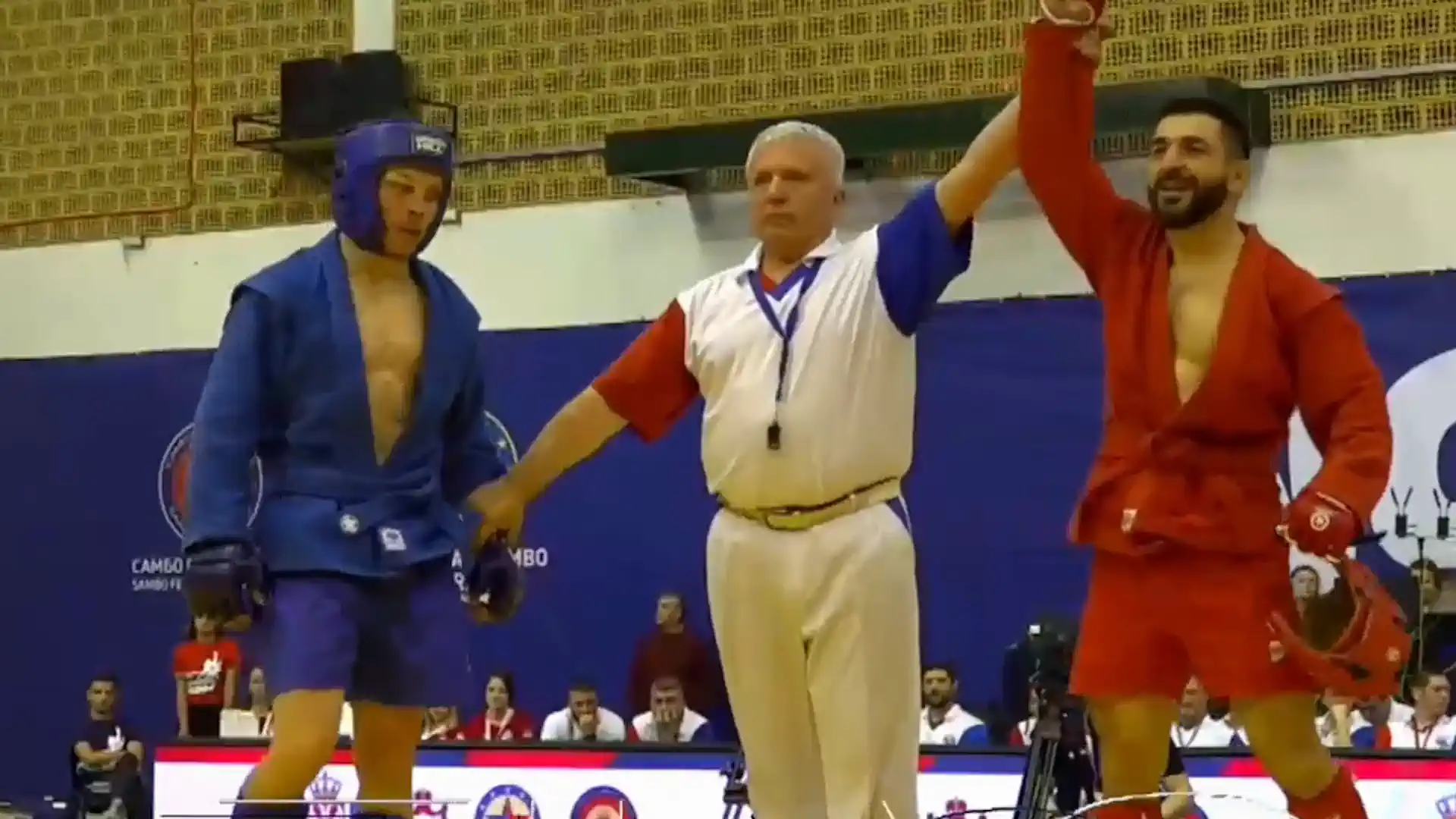 Mayis Nersisyan European champion in combat sambo (video)