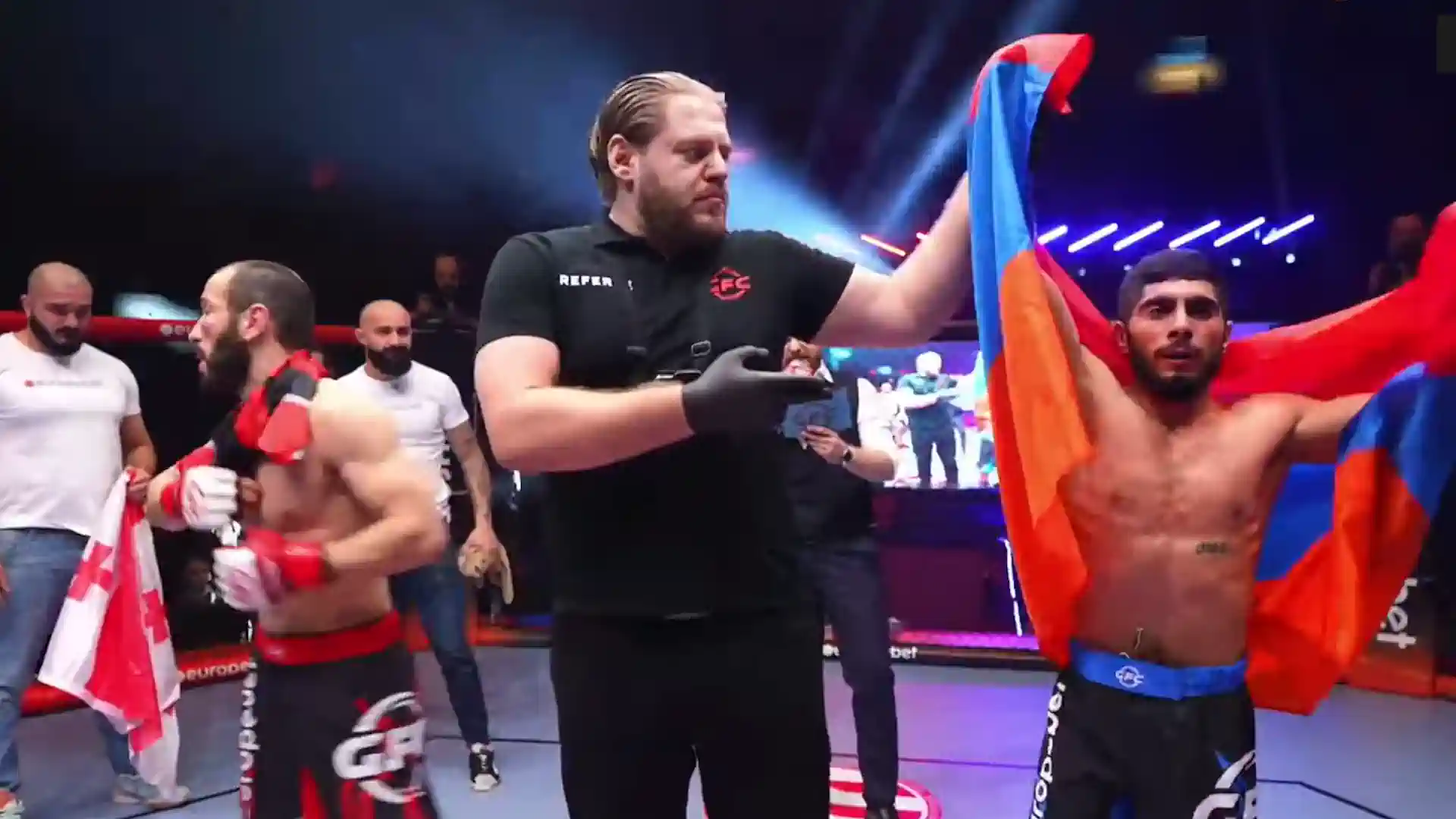 Karen Ghazaryan won at GFC 27 with a spectacular submission (video)