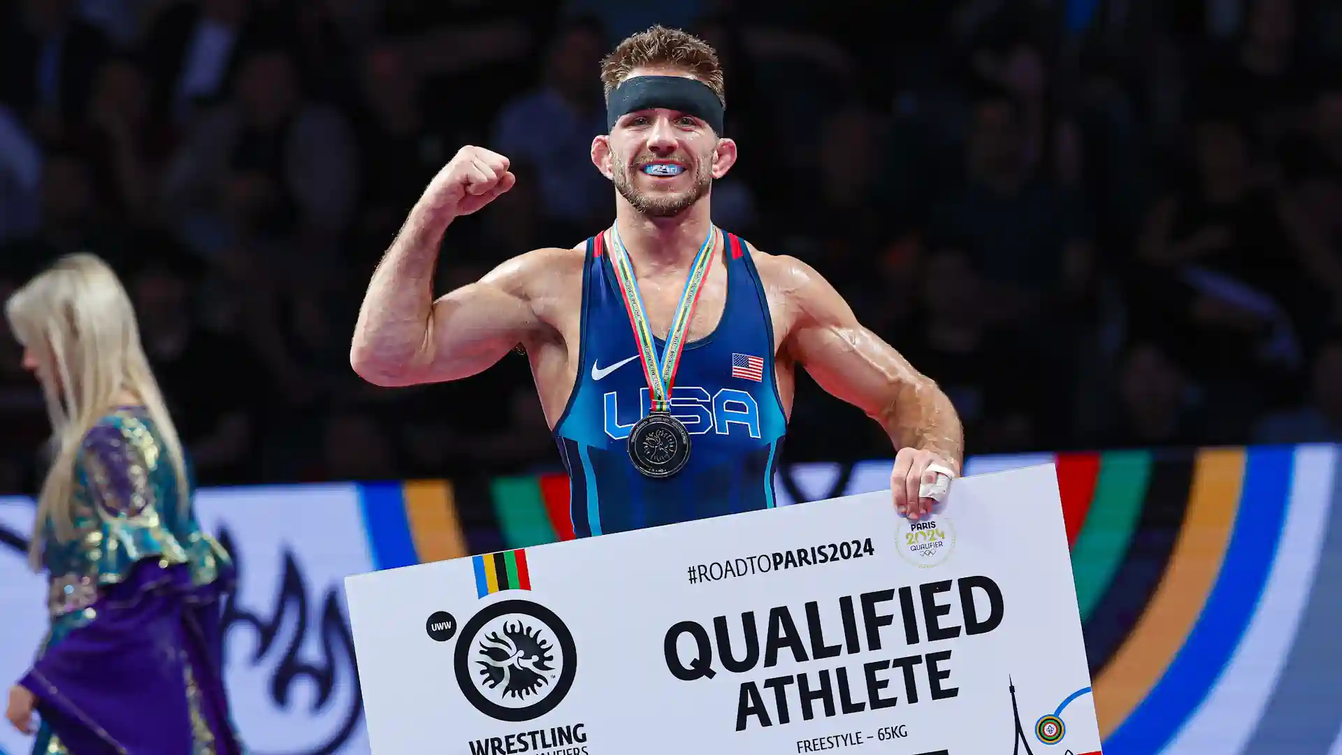 Holders of the last Olympic licenses in freestyle wrestling