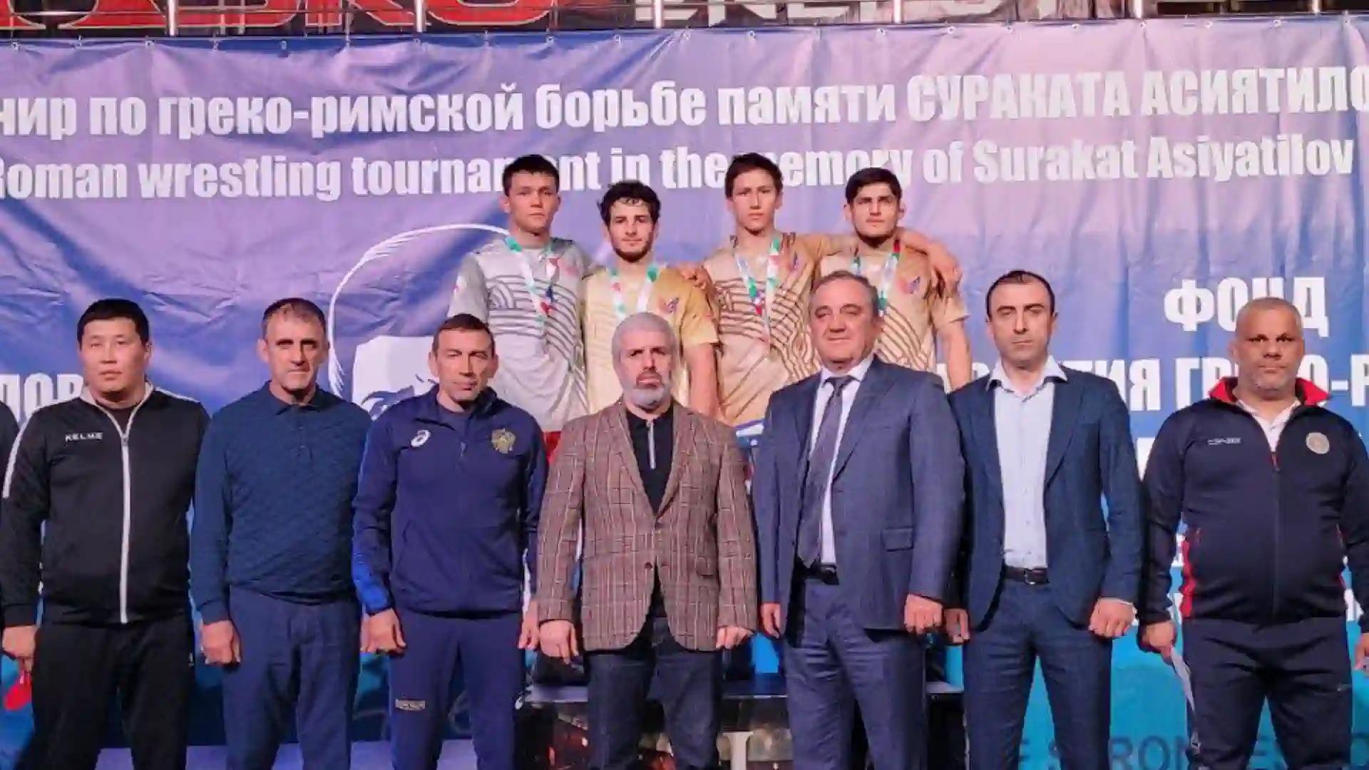 Armen Sukiasyan became the champion of the Greco-Roman wrestling tournament in Kaspiysk.