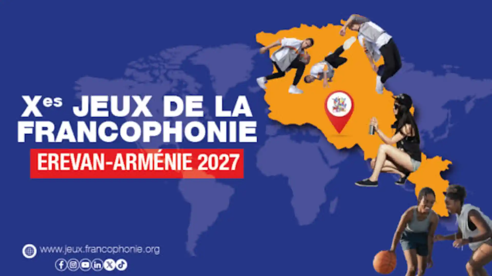 Approved sports at the 2027 Francophonie Games in Armenia