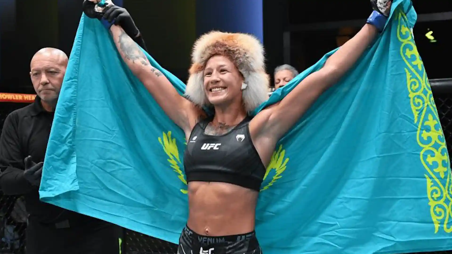 UFC fighter from Kazakhstan Maria Agapova said she is being tried to be sold into sex slavery in the U.S.