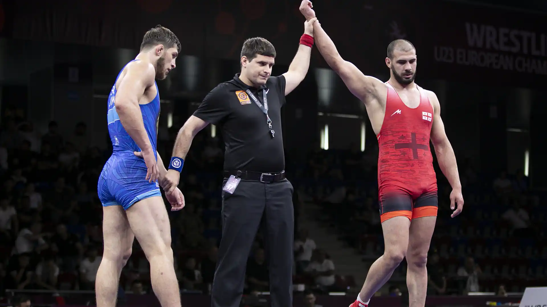 Final pairs of the European U-23 Freestyle Wrestling Championship in Baku