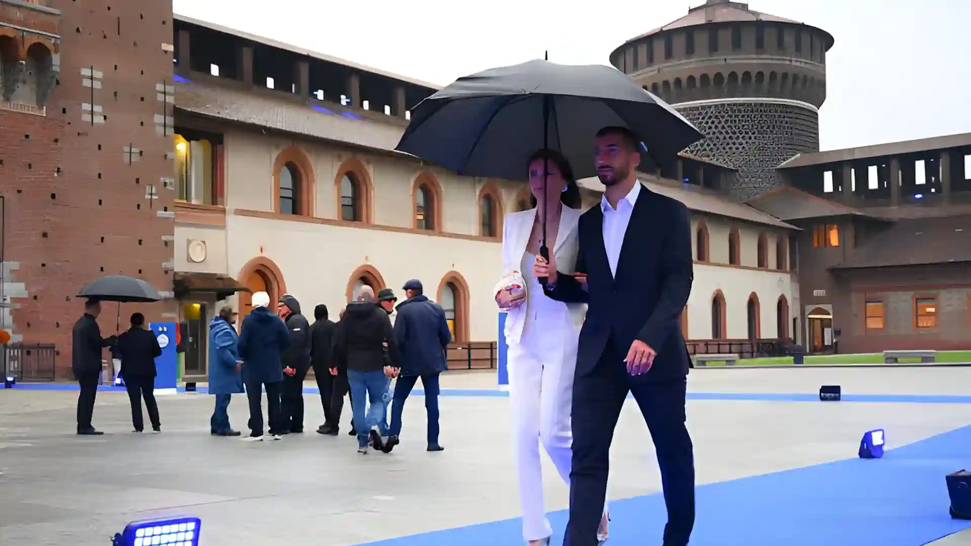 Mkhitaryan and his wife attended an event in honour of the championship