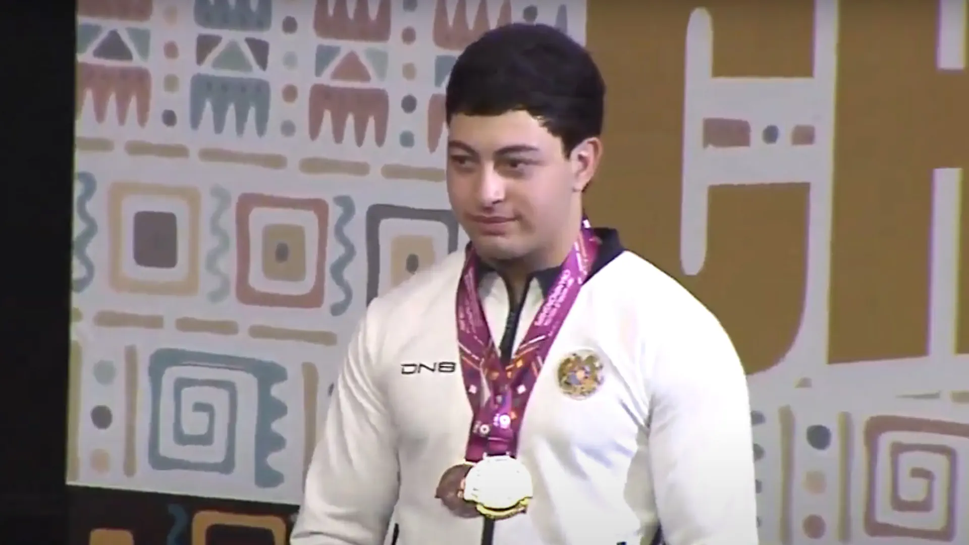 Valerik Movsisyan won silver at the World Under-17 Weightlifting Championships