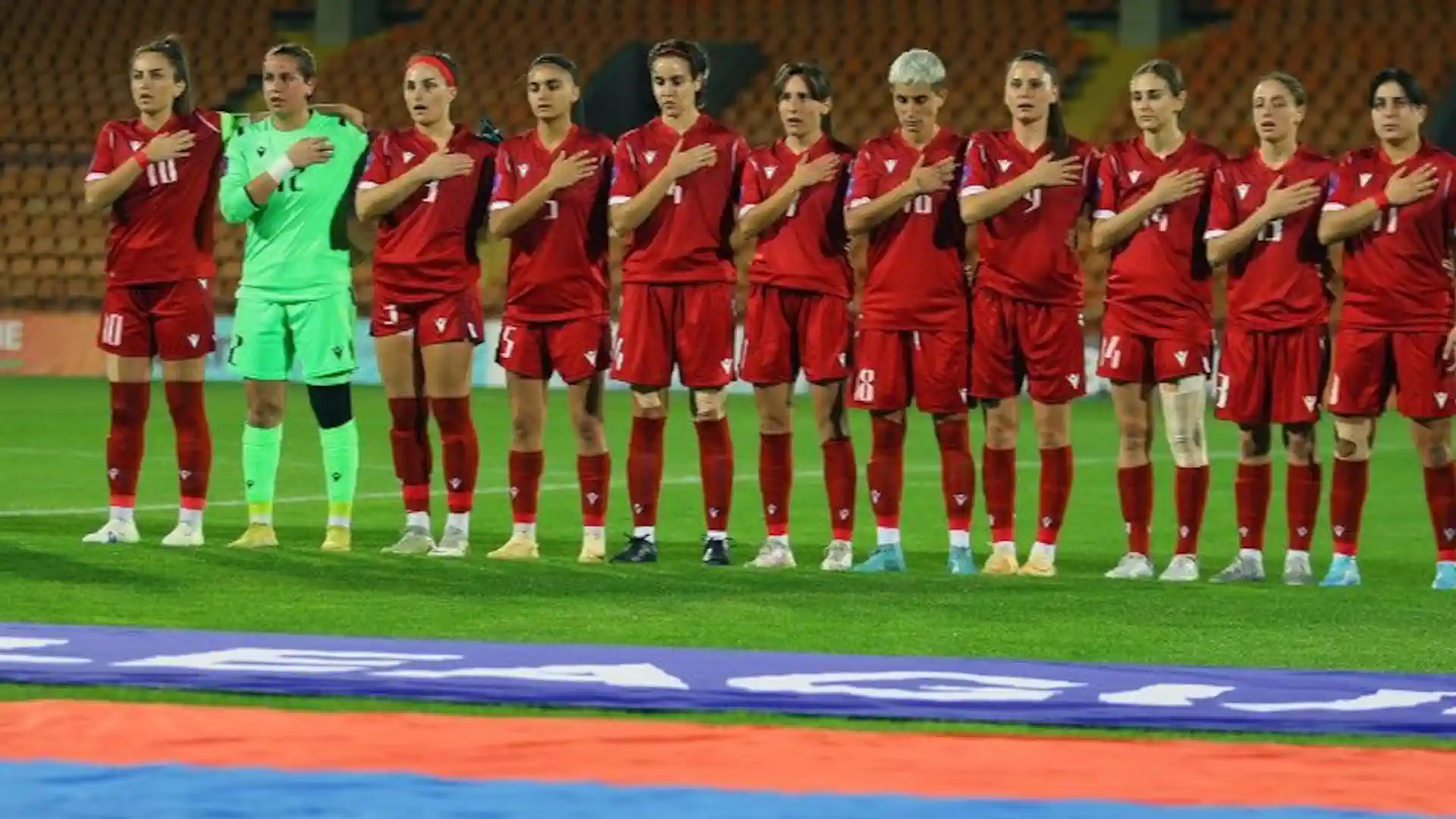 Armenian women's national team for the matches against Kazakhstan