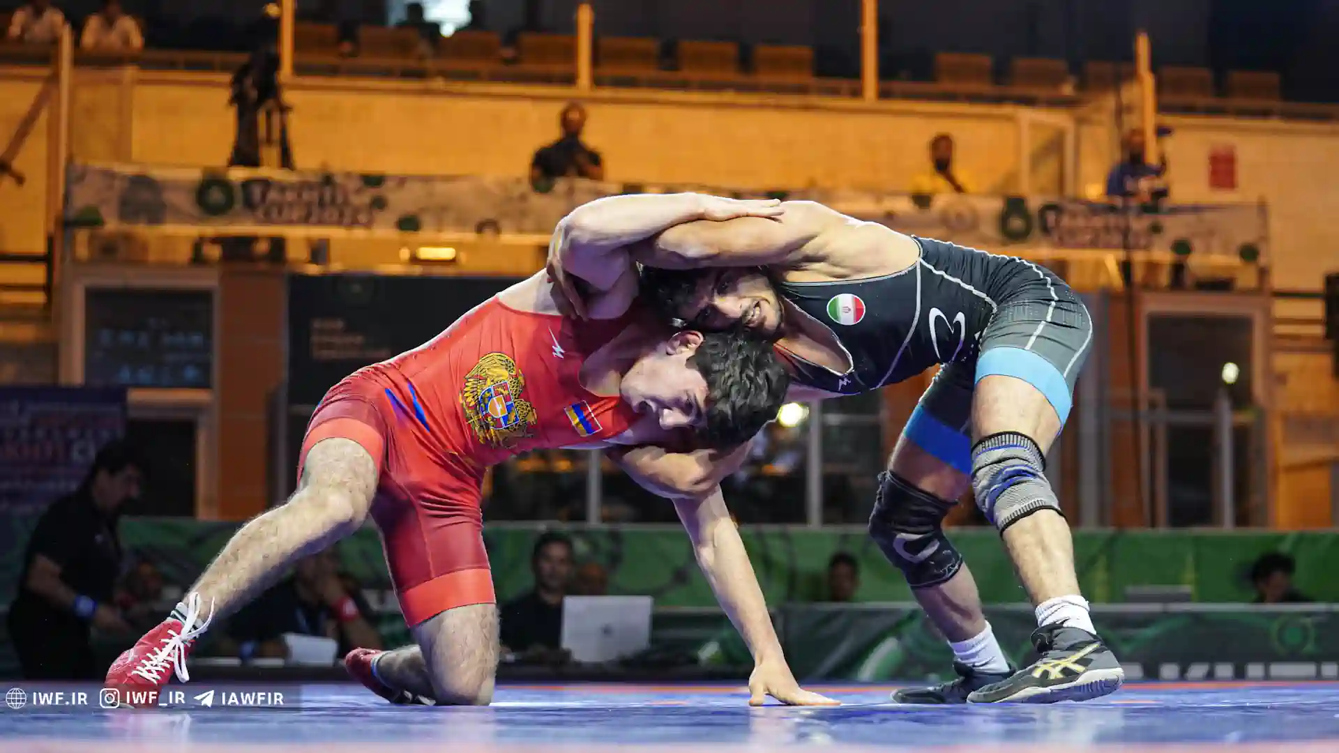 Armenian wrestlers performed at the 44th Takhti Cup in Iran