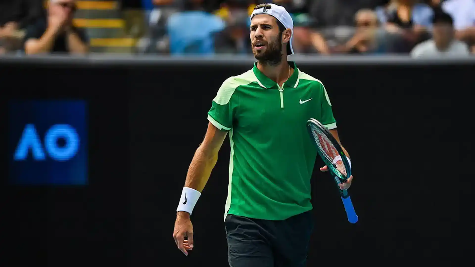 Karen Khachanov allowed Kovalik to pull off an impressive comeback