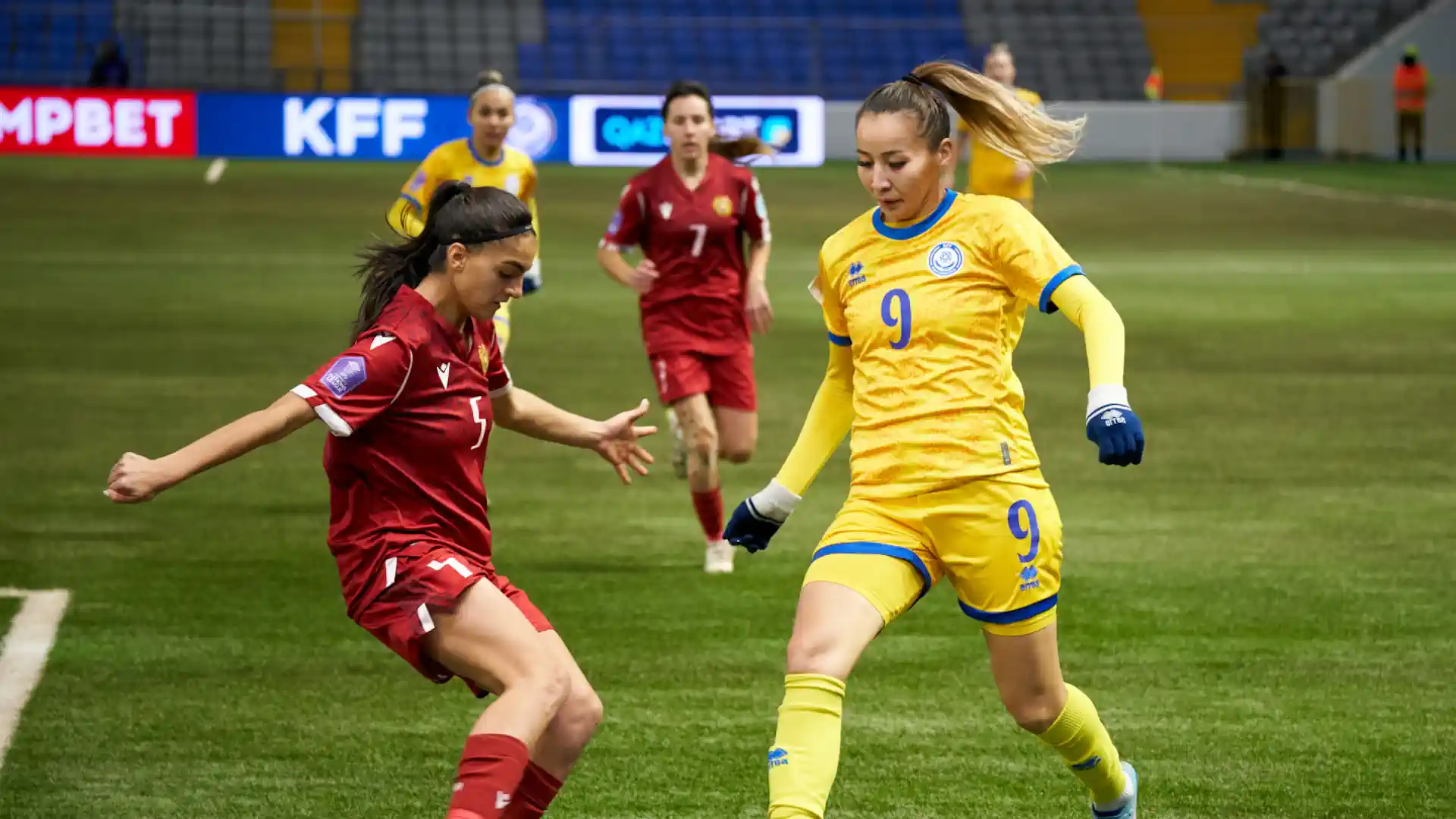 Kazakhstan vs. Armenia, Women. Live Broadcast