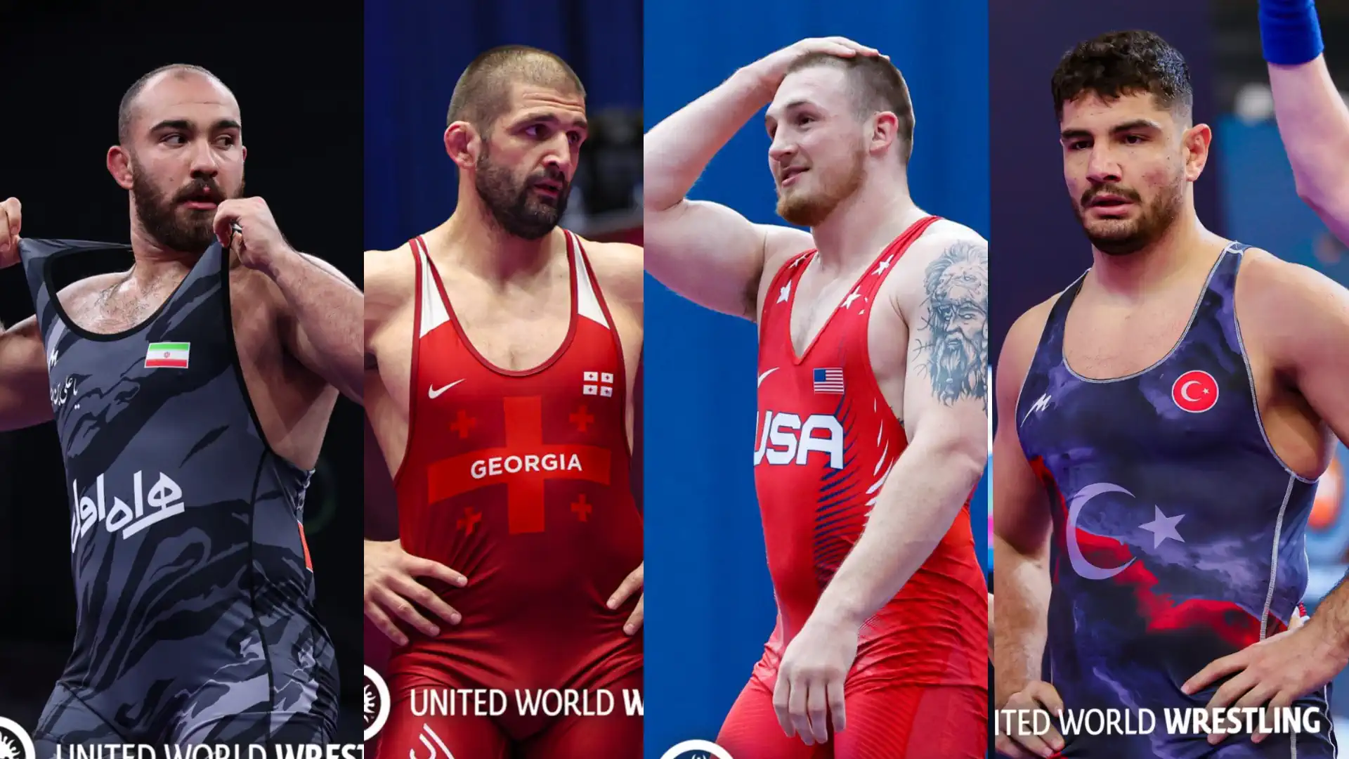 125kg - the strongest heavyweight at the Olympic Games in freestyle wrestling