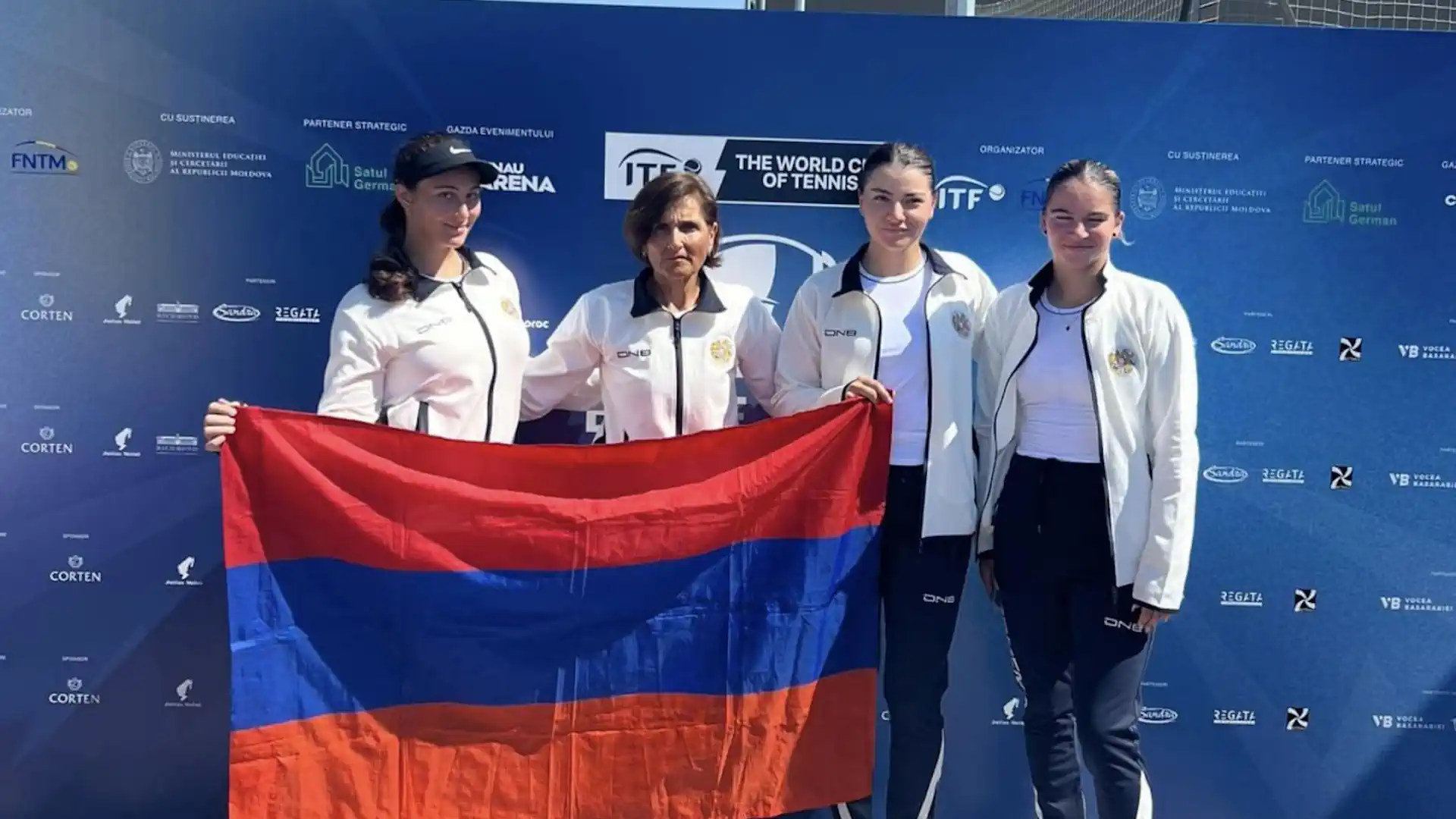 The Armenian women's tennis team won the first match of the Billie Jean King 2024 tournament