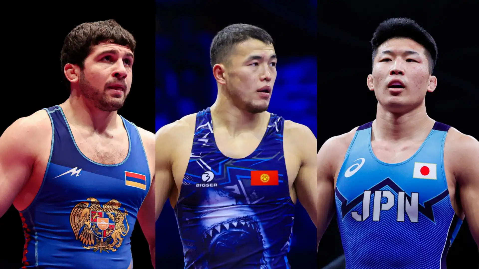 77kg - three main favorites for Olympic gold in Greco-Roman wrestling