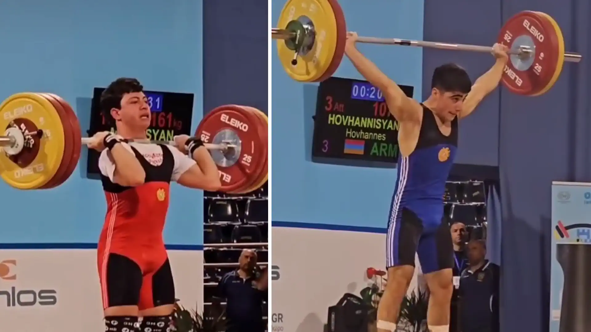 European Weightlifting Championships (U17) 2024. Tournament Results. Armenia in First Place