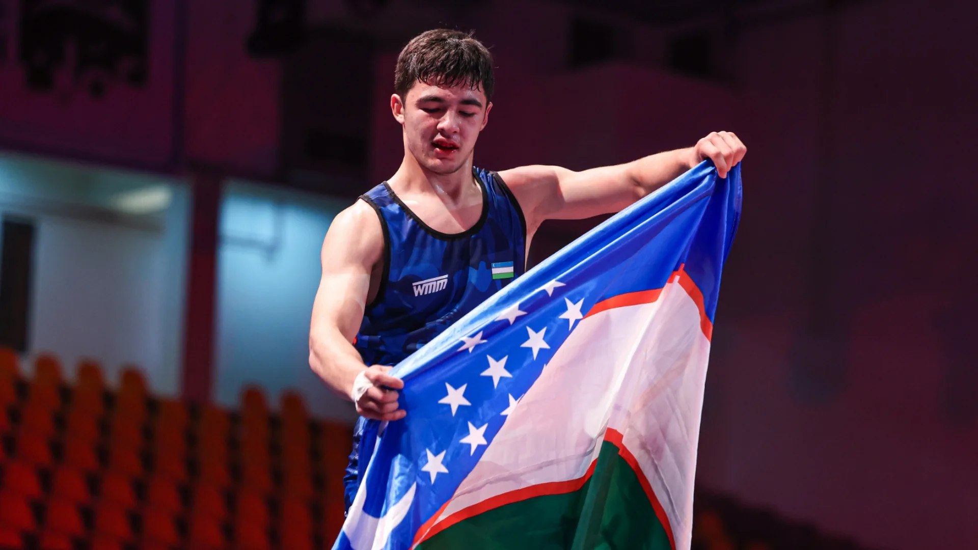 Asian Championship U-17 in freestyle wrestling. Final day medalists