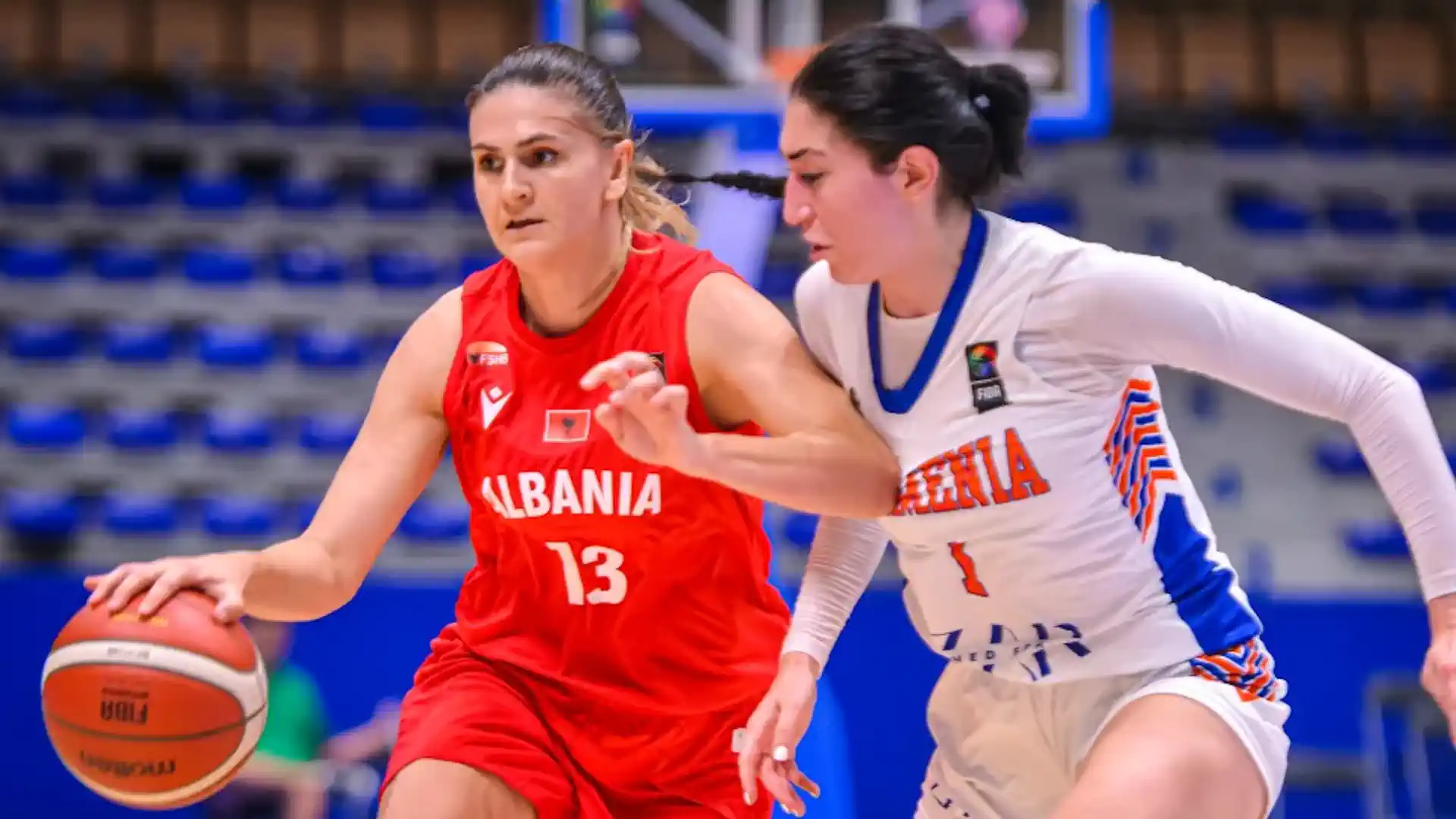 Armenia women's national basketball team lost to Albania