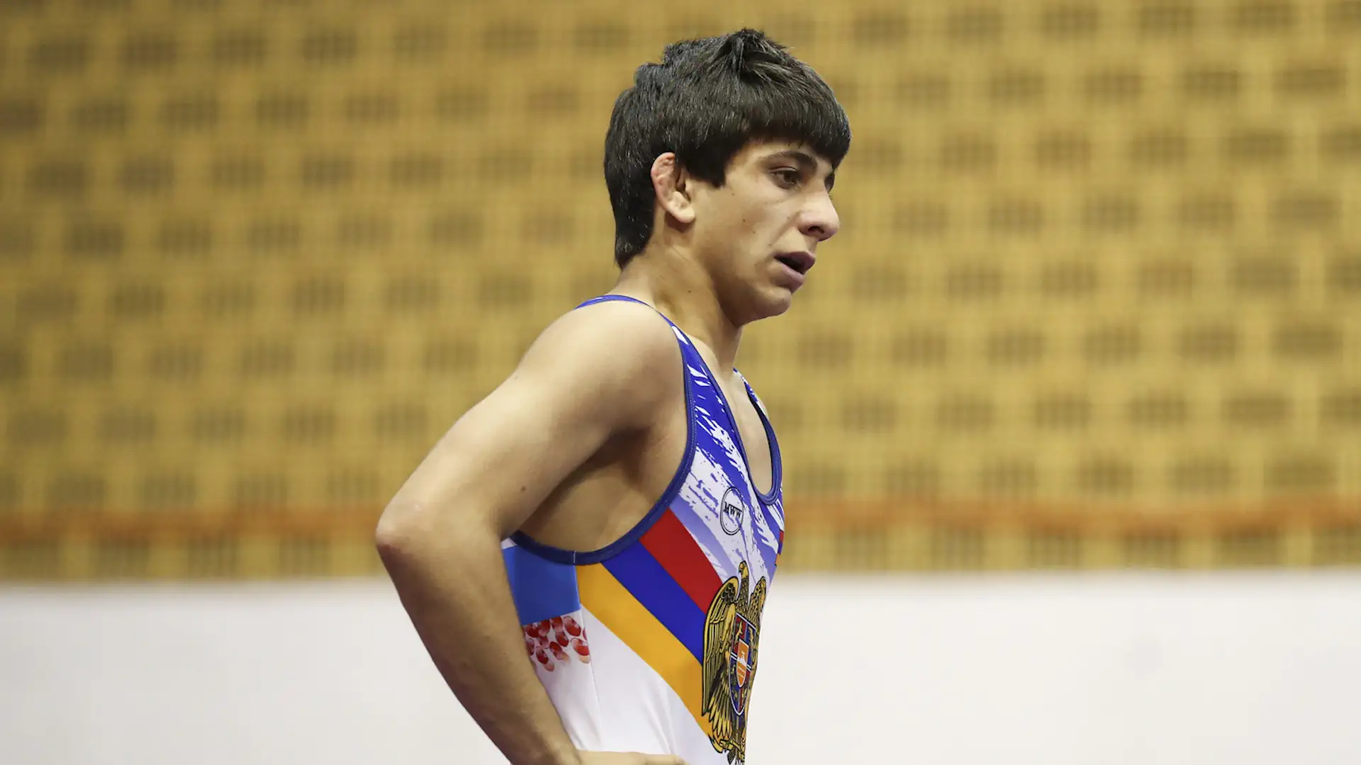 Gagik Ghazaryan reached the final of the European U17 Freestyle Wrestling Championship