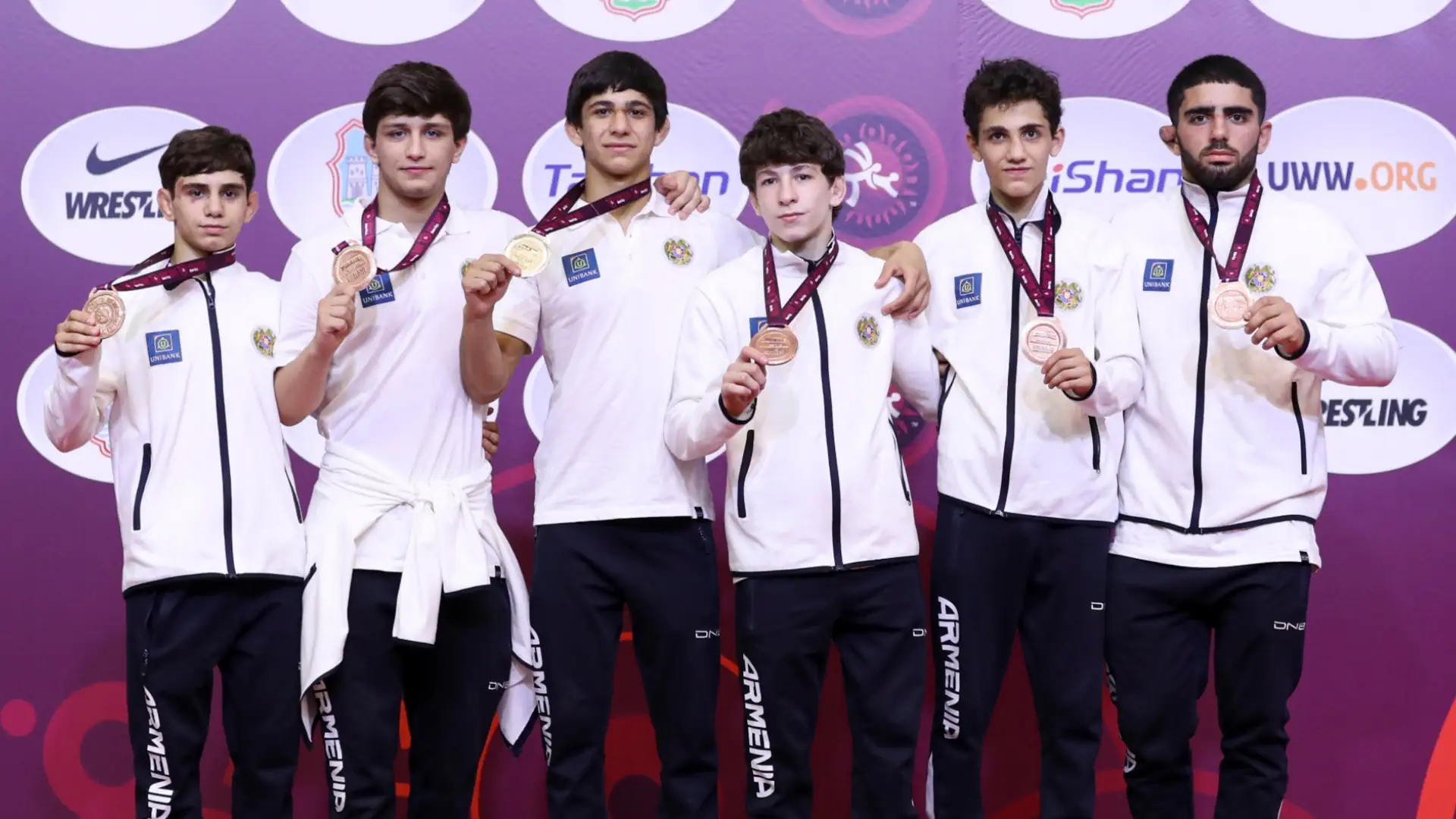 The Armenian team took second place in the team event of the European U-17 Championship in freestyle wrestling