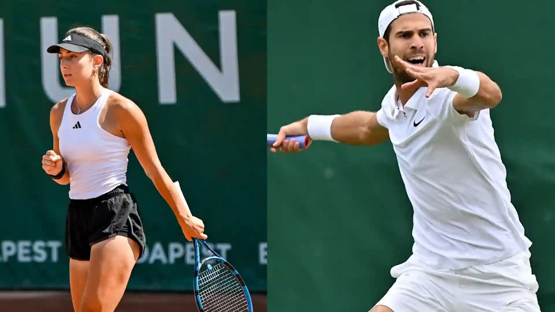 Elina Avanesyan and Karen Khachanov are out of the Wimbledon second round