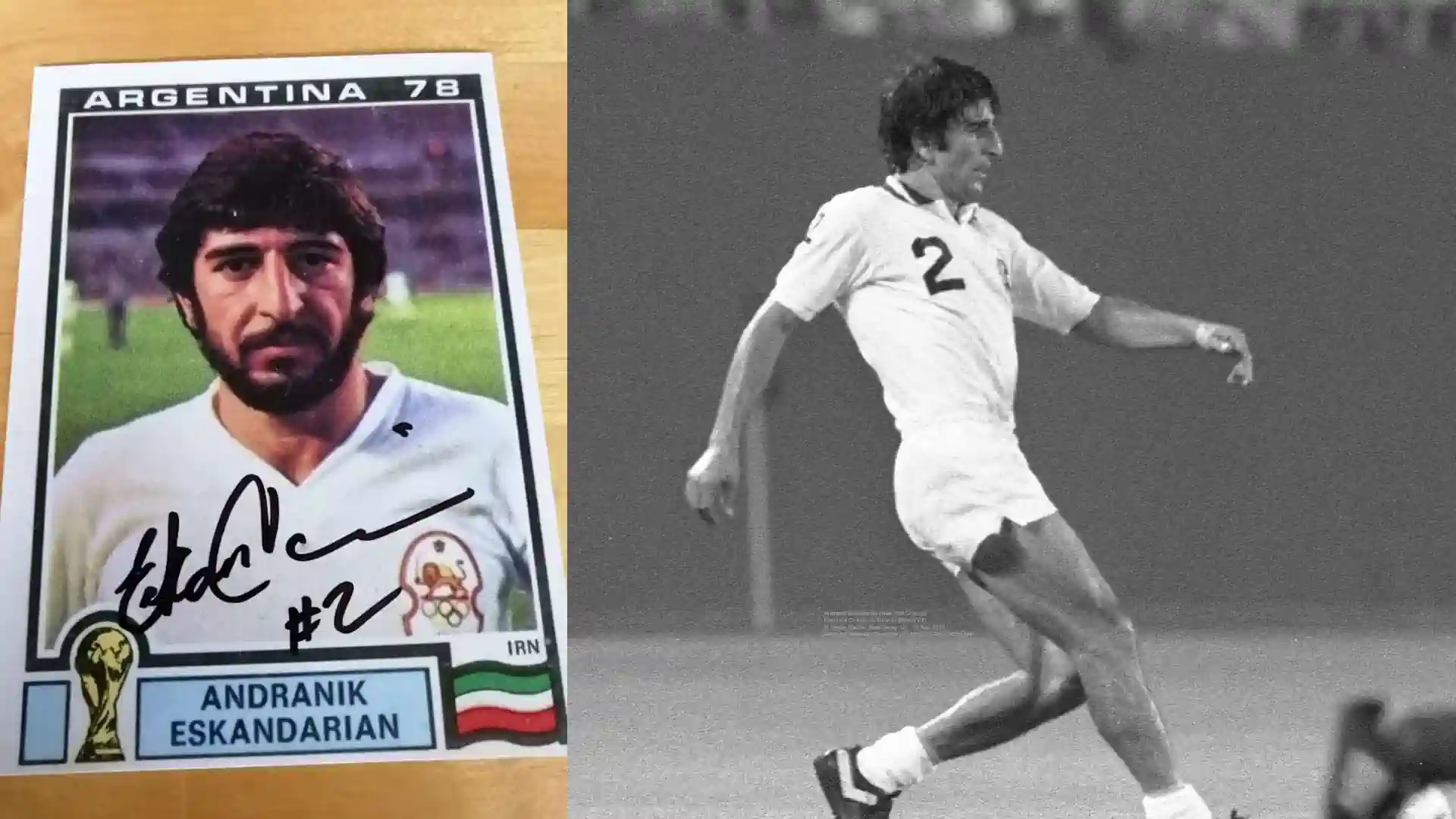 Andranik Eskandarian: Played against Maradona and became the first Armenian in the World Cup