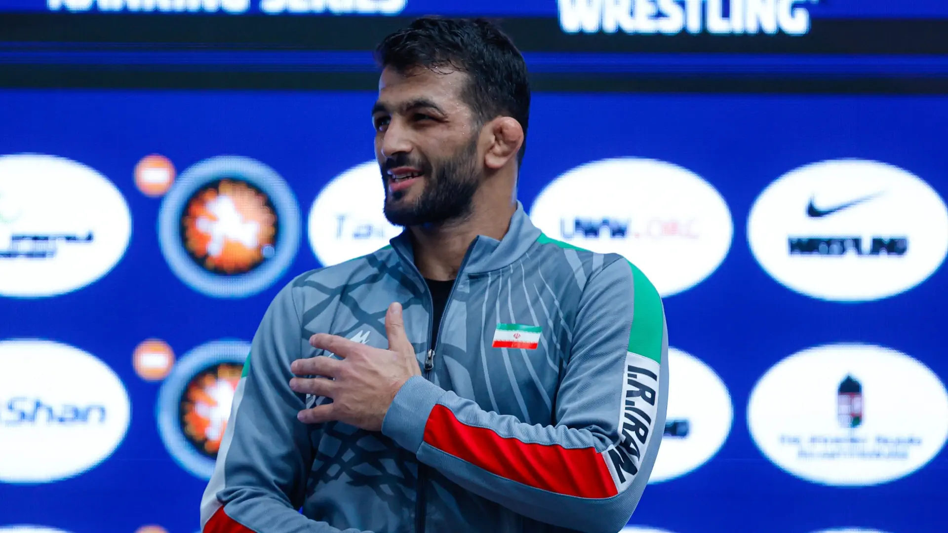 Iran's national wrestling team for the Olympic Games