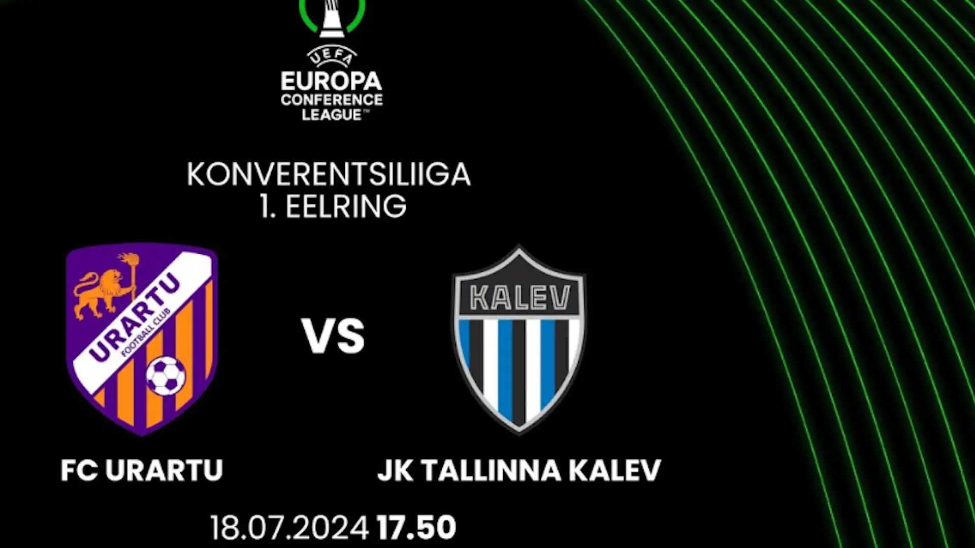 "Urartu" — "Kalev". Live broadcast of the return match