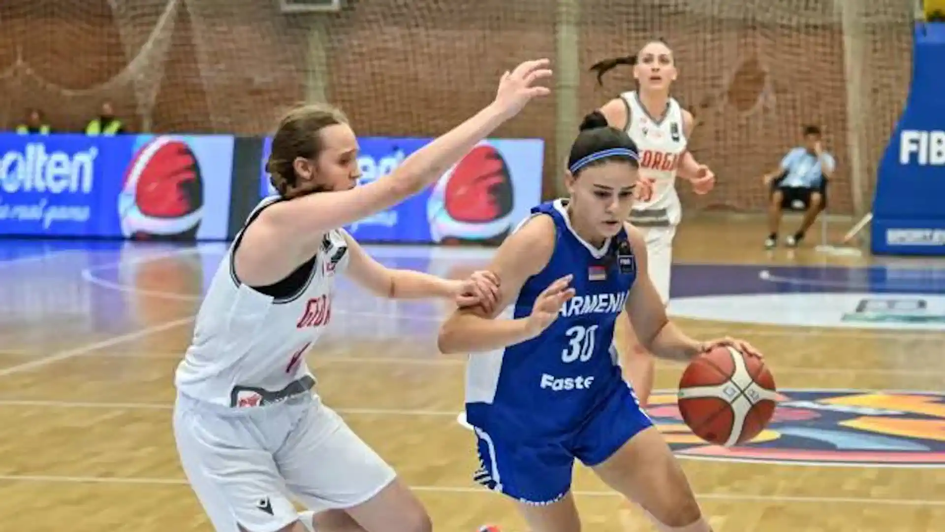 The Armenian U18 women's national team lost to Georgia in the first match