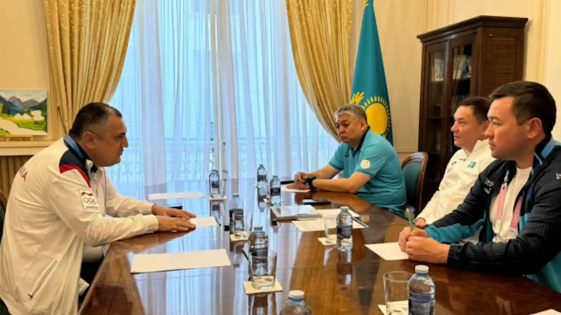 Karen Giloyan held a meeting with the Ministers of Sports of Kazakhstan and Uzbekistan