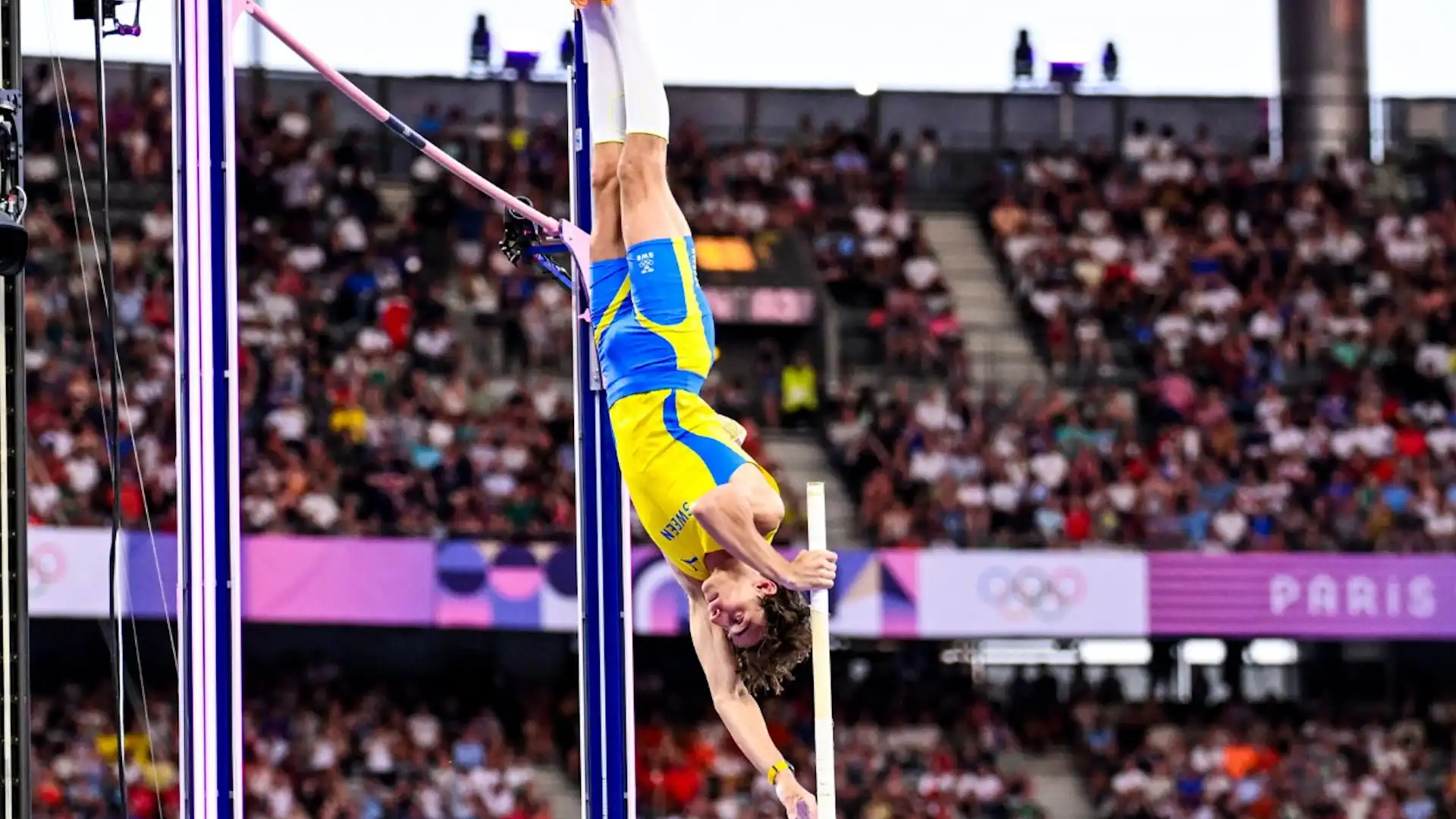 Duplantis broke the world record and became a two-time Olympic champion