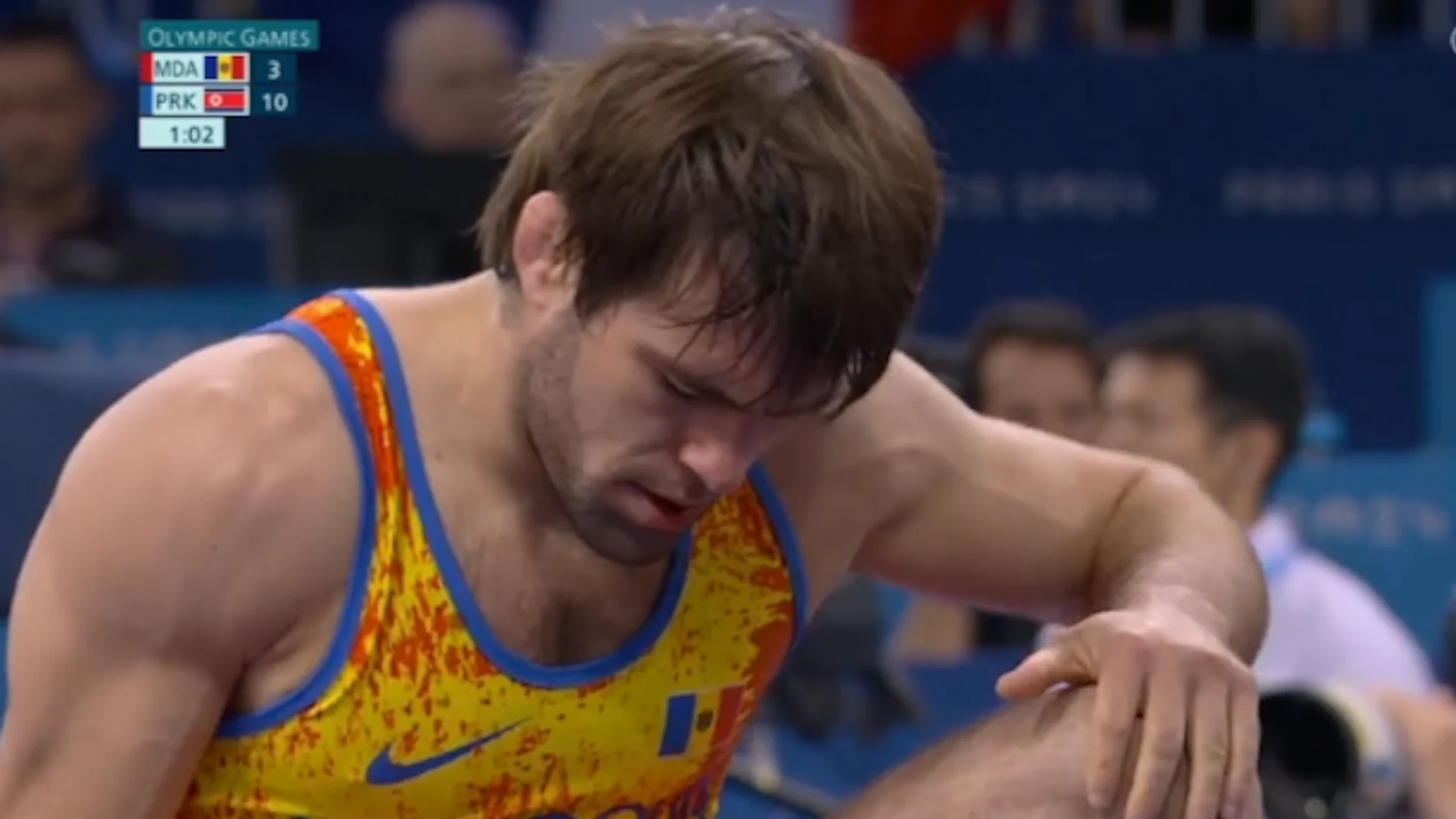 Korean wrestler knocks world champion Victor Ciobanu out of the race for Olympic gold