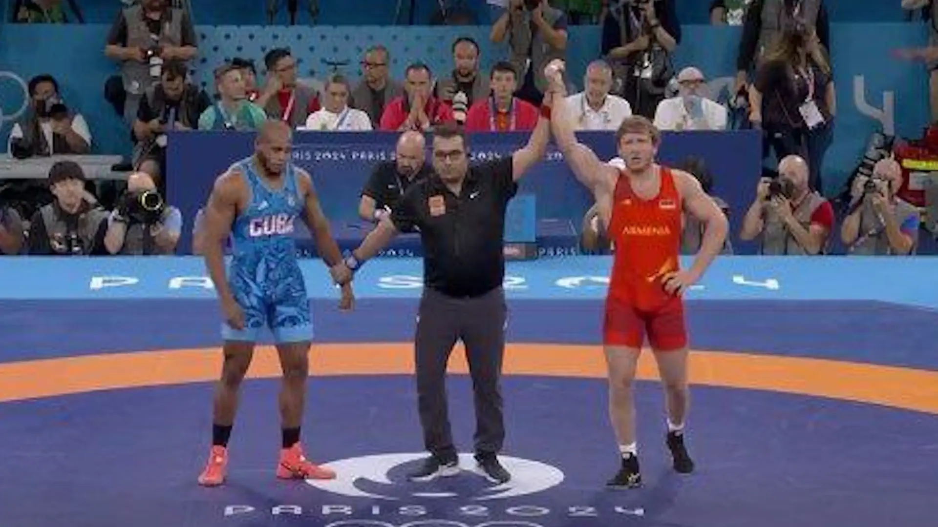 Artur Aleksanyan Reaches Olympic Greco-Roman Wrestling Final