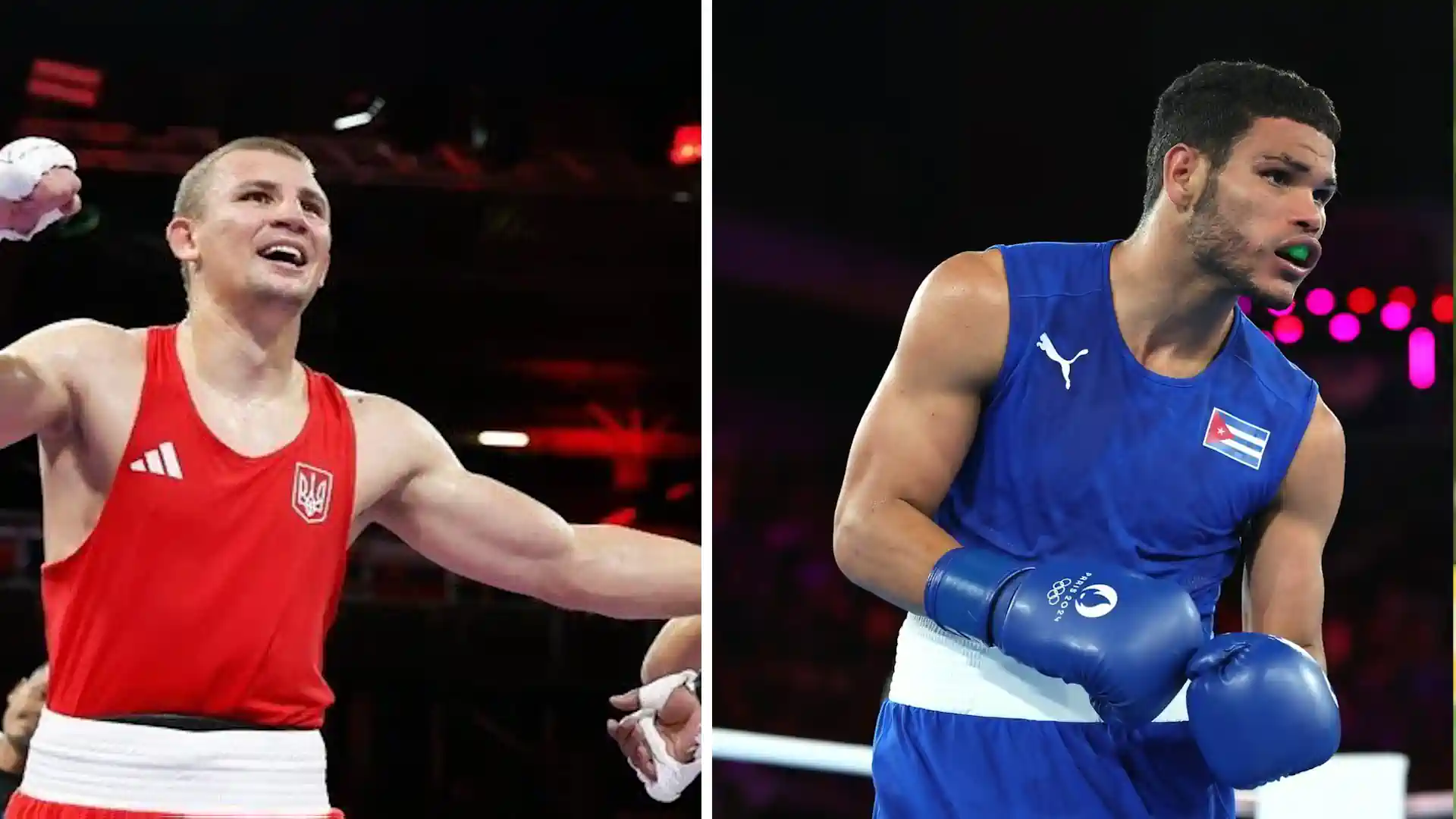 Alvarez and Khizhniak are the first Olympic men's boxing champions