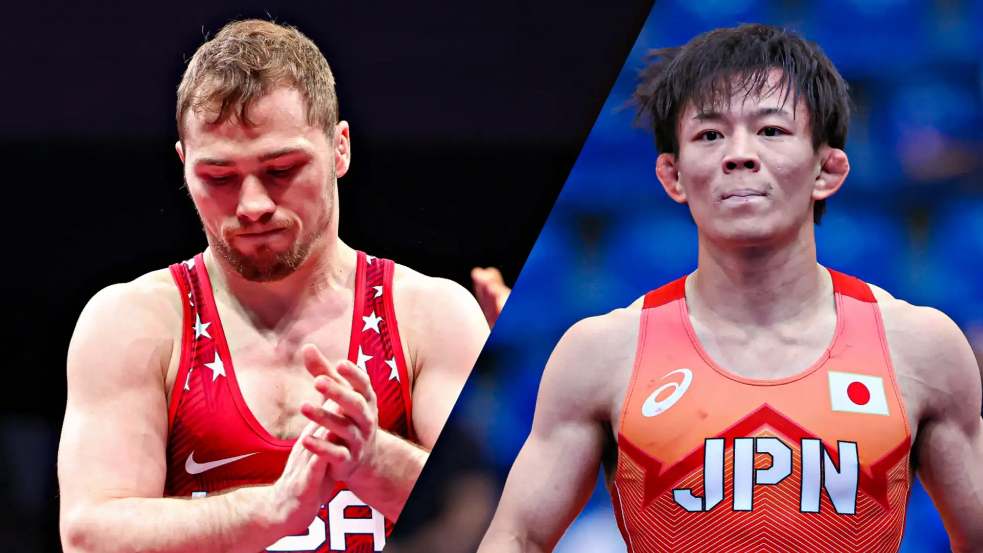 Olympic Games Freestyle Wrestling. Final Pairs in the 57 and 86 kg Weight Categories