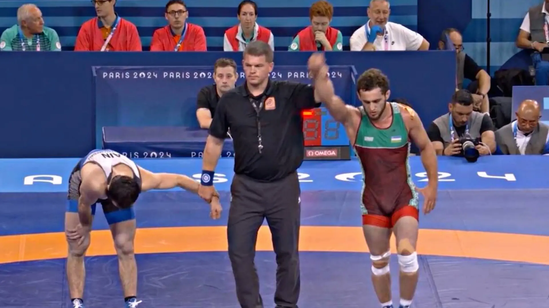 The current Olympic vice-champion Kadimagomedov lost to a representative of Uzbekistan in the 1/16 finals