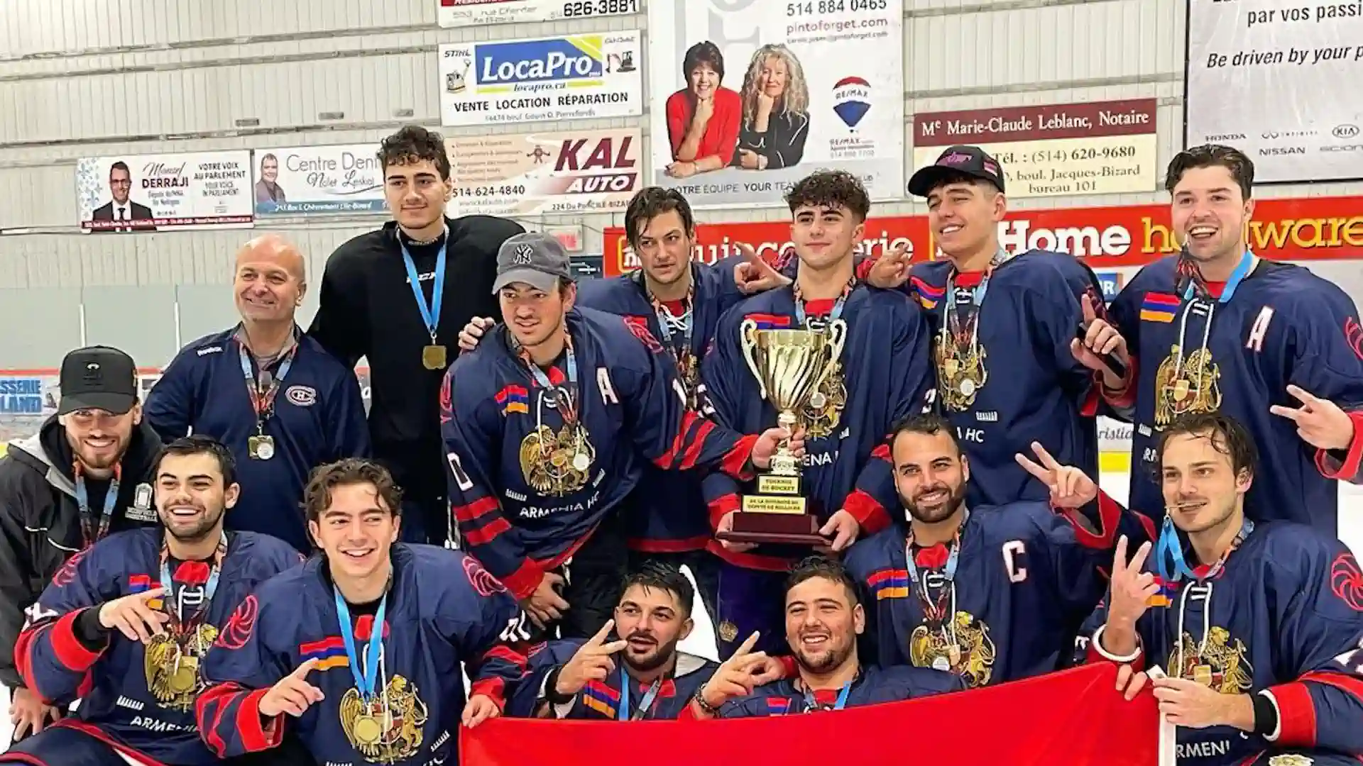 The Armenia Hockey Club begins its title defense in the Amerigol Latam Cup 2024!